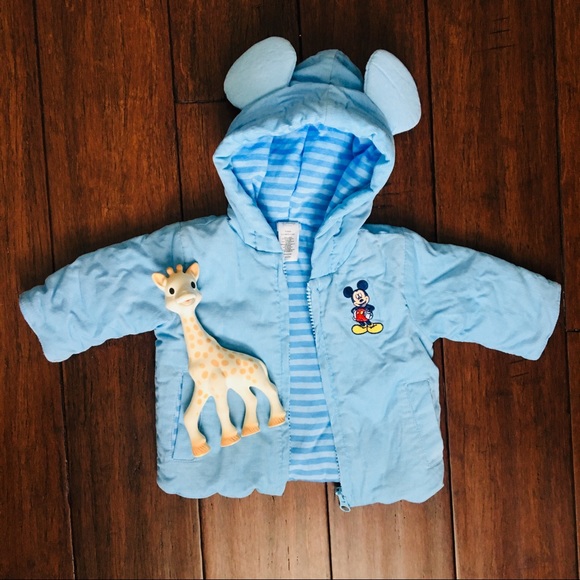 NWOT Disney Store Mickey Baby Corduroy Jacket - Picture 2 of 5